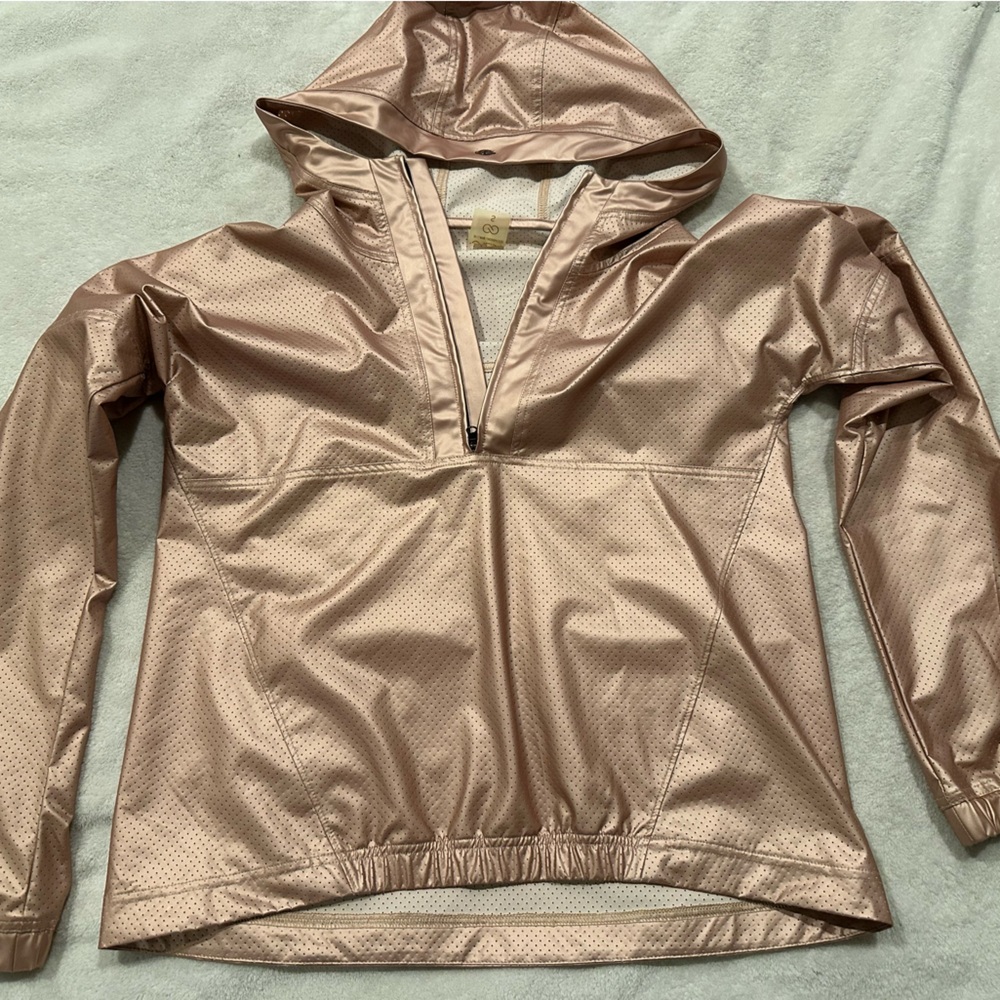 Calia Metallic Rose Gold Hoodie